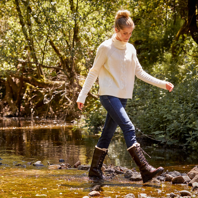 Ariat Wythburn II Sherpa Waterproof Women's Boot in Dark Mocha-7
